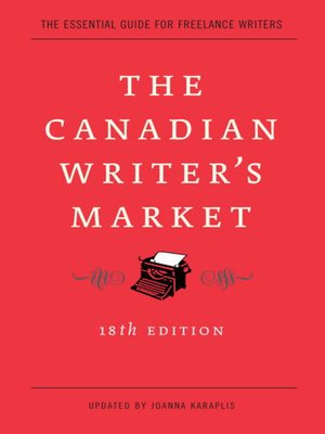 cover image of The Canadian Writer's Market